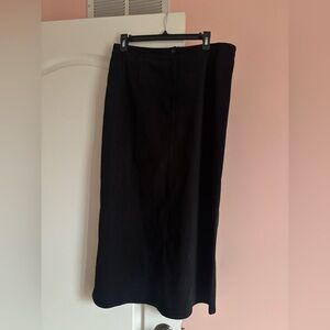 Talbots Black Pencil Skirt